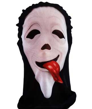 Маска тканевая  Крик с языком