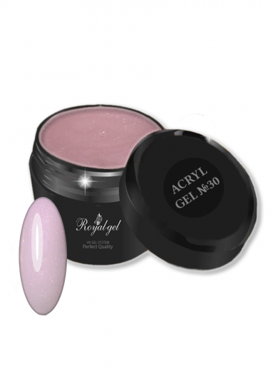 "ACRYL GEL DIAMOND 30" камуфлирующий акрилгель с шиммером