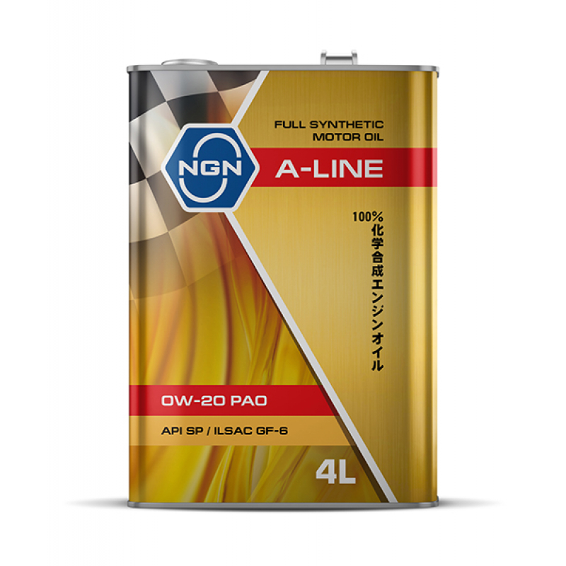 NGN A-Line 0W-20 PAO, 4л