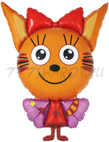 ФИГУРА  "КАРАМЕЛЬКА ФЕЯ" ТРИ КОТА  (42" / 107 СМ.)  С ГЕЛИЕМ.