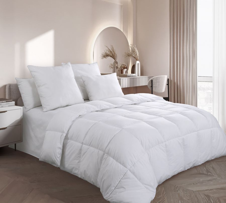 Одеяло Лебяжий пух 400 г, тик