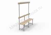 Скамья СВТ-5 (с крючками)