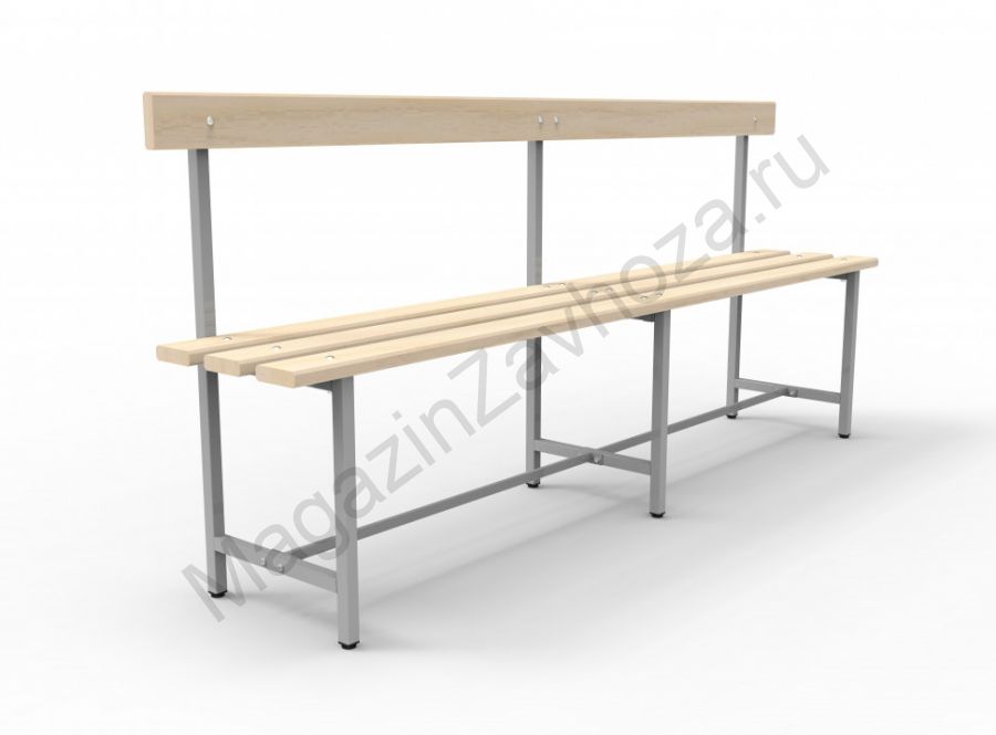 Скамья СТ-6 (со спинкой)