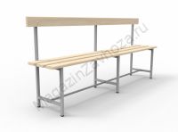 Скамья СТ-6 (со спинкой)