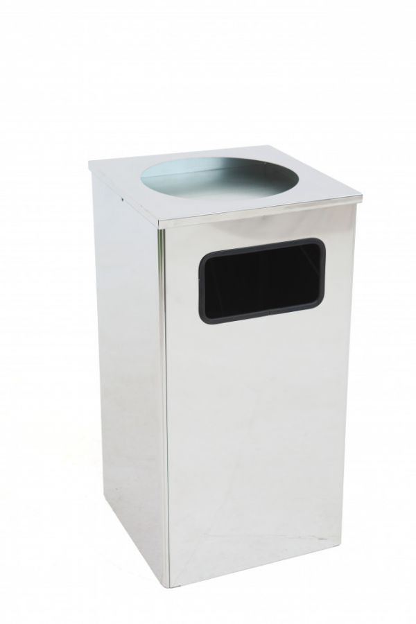 Урна уличная Квадро-15 хром Урна уличная Квадро-15 хром