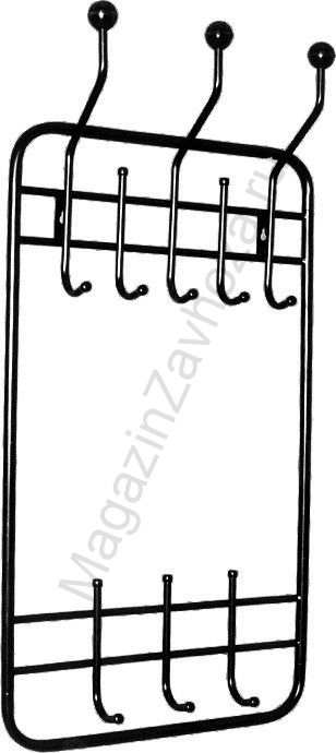 Элегантная настенная Вешалка ТС2М