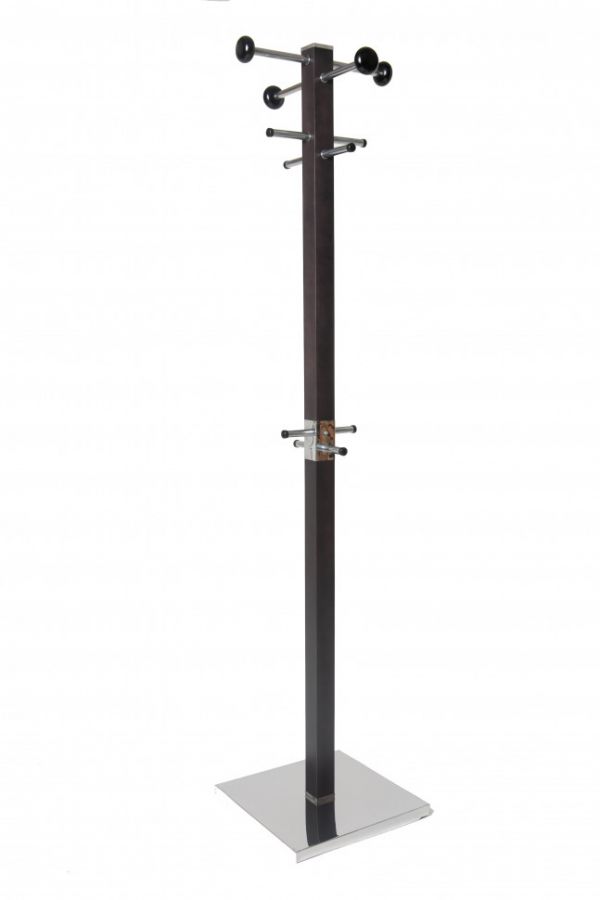 Вешалка напольная Карина-2 венге/хром Вешалка напольная Карина-2 венге/хром