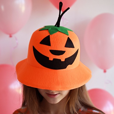 Шляпа Тыква фетр