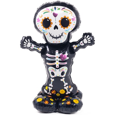 Шар-фигура "Скелет веселый" (86 см)