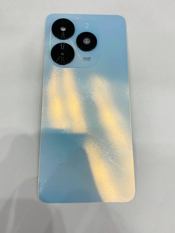 Tecno spark go 2024 задняя крышка белая оригинал с разбора