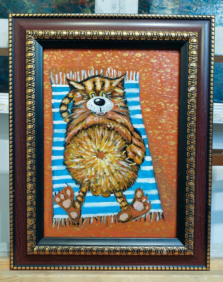 картина "Байкальский котик"