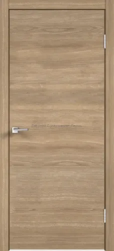 Межкомнатная дверь экошпон GALANT глухое, цвет Дуб Европейский горизонт, кромка ABS 2 мм в цвет полотна