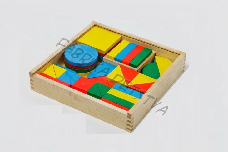 Игровой комплект психолога №2 «Базовые геометрические фигуры и их основные преобразования»