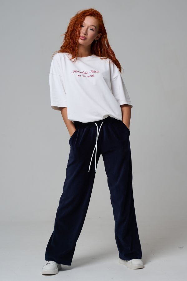 67190 брюки женские [темно-синий]