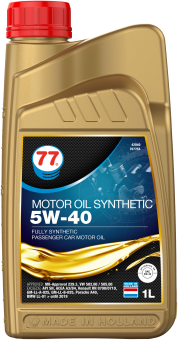 77 Lubricants Motor Oil Synthetic 5W-40, 1л