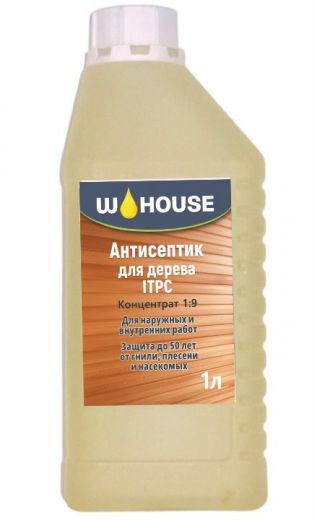 Антисептик концентрат для дерева ITPC, 1 литр