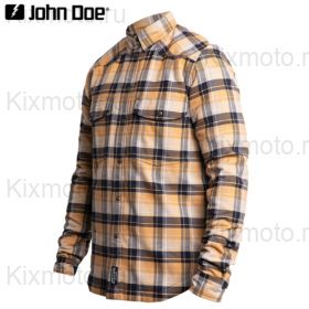 Моторубашка John Doe Motoshirt, жёлто-серая