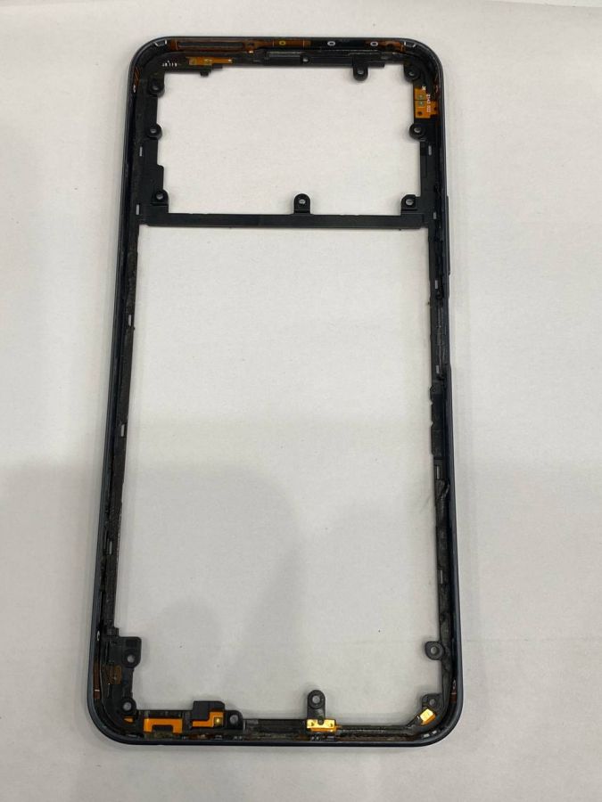 VIVO Y33S рамка (средняя часть) черная оригинал (снятая) потёртости