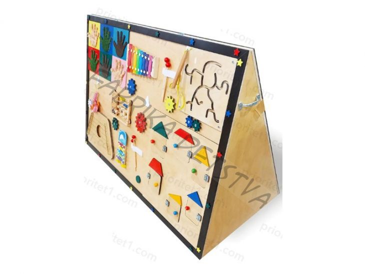 Двухсторонняя тактильная панель «Гармоничное развитие»