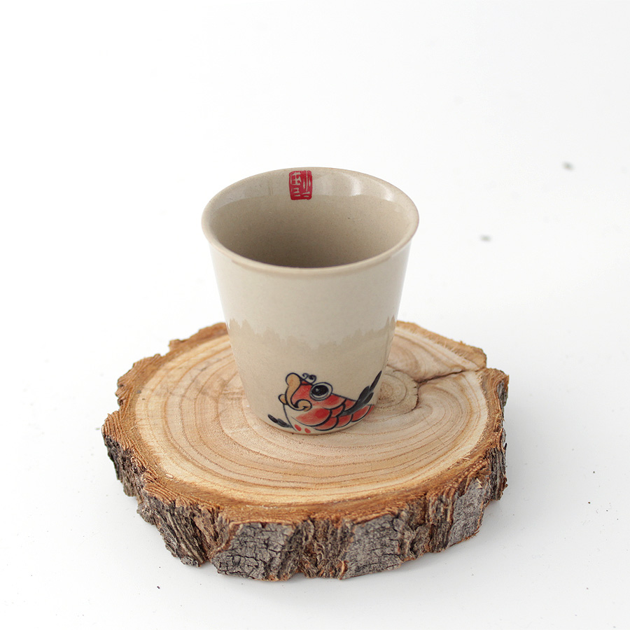 Чашка "Стаканчик с красным карпом", 50 мл
