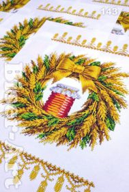 9143 Biser-Art. Рушник спаса