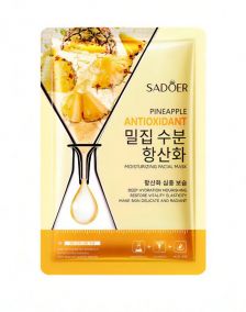 Маска тканевая для лица Sadoer с экстрактом ананаса  25 мл