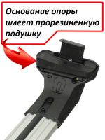 Багажник на крышу Тойота Приус Альфа (Toyota Prius Alpha, универсал, 2011-2021), Lux City (без выступов), с замком, серебристые крыловидные дуги