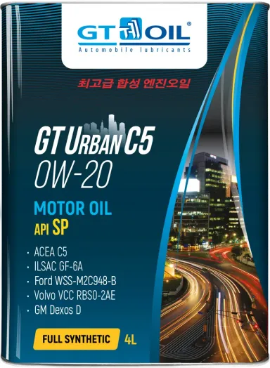 GT OIL Urban C5 0W-20, 4л