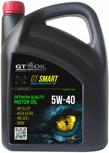 GT OIL Smart 5W-40, 4л