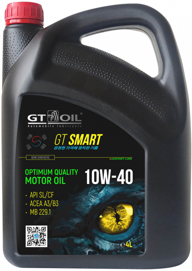 GT OIL Smart 10W-40, 4л