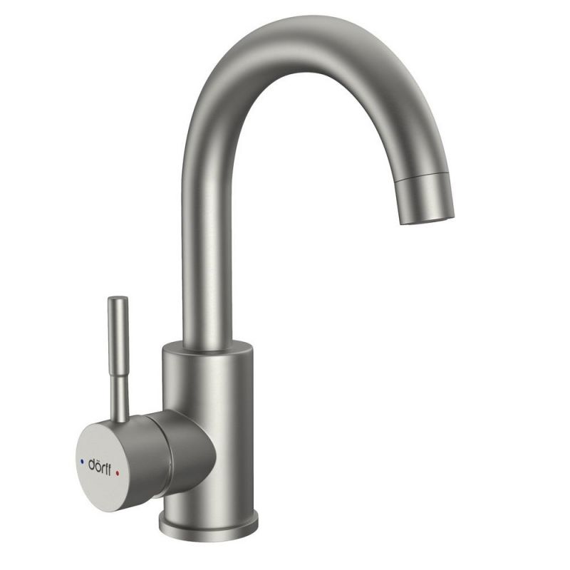 Смеситель для раковины Dorff Logic SS нержавеющая сталь, D3002101SS