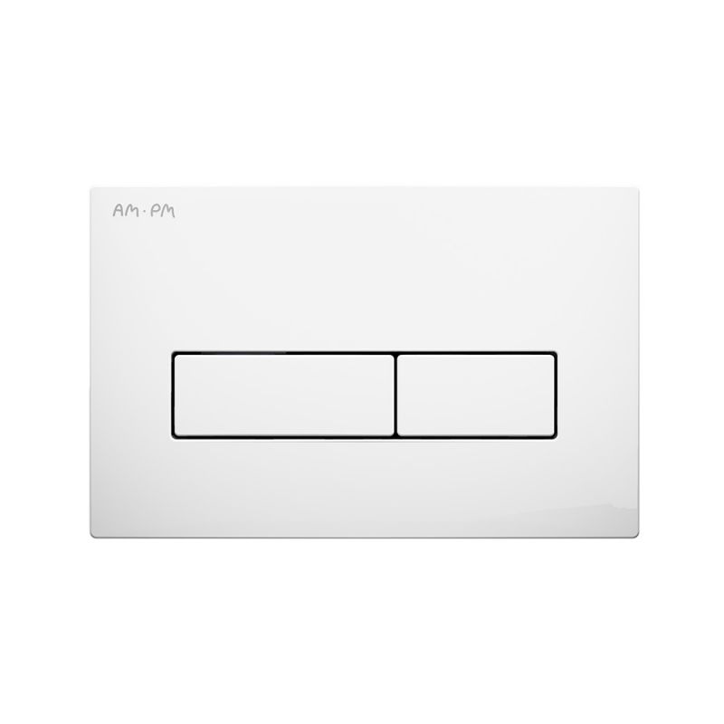 Клавиша для инсталляции, пластик, белый глянцевый AM.PM ErgoFit М I110301