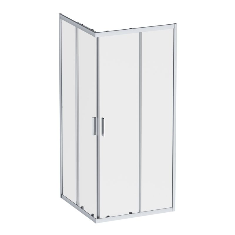 Душевое ограждение 90x90 см, без поддона AM.PM Gem, хром матовый W90G-403-9090MT