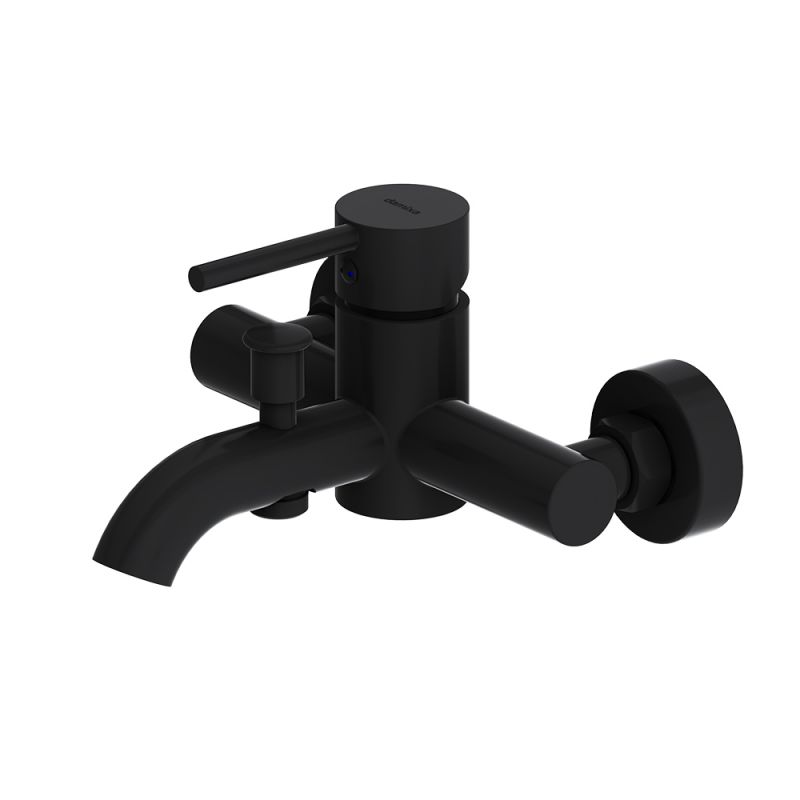 Смеситель для ванны и душа Damixa Scandinavian Pure, черный 361000300