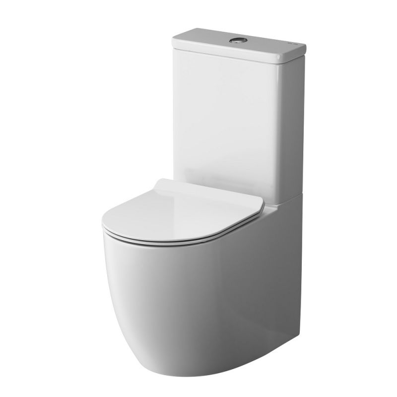 Унитаз-компакт AM.PM Like Aquaspin с сиденьем микролифт, C808600SC