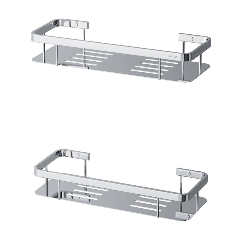 Полка для душа прямая двухъярусная, хром, шт AM.PM Sense L A7453200