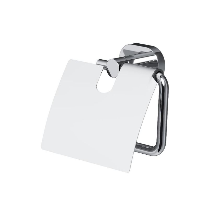 Держатель для туалетной бумаги с крышкой, хром AM.PM Sense A74341400