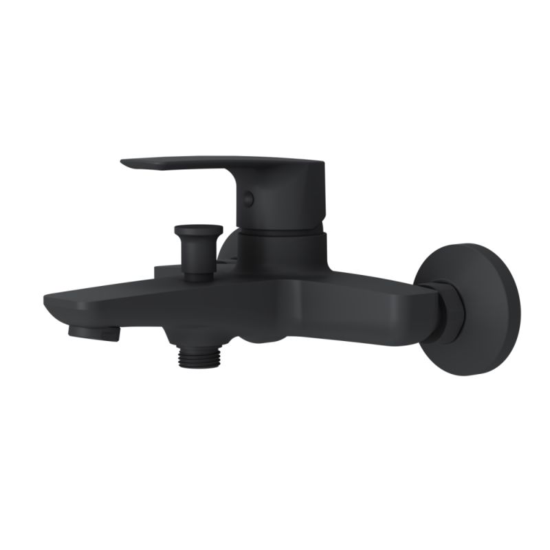 Смеситель для ванны и душа AM.PM Gem F90A10022, черный