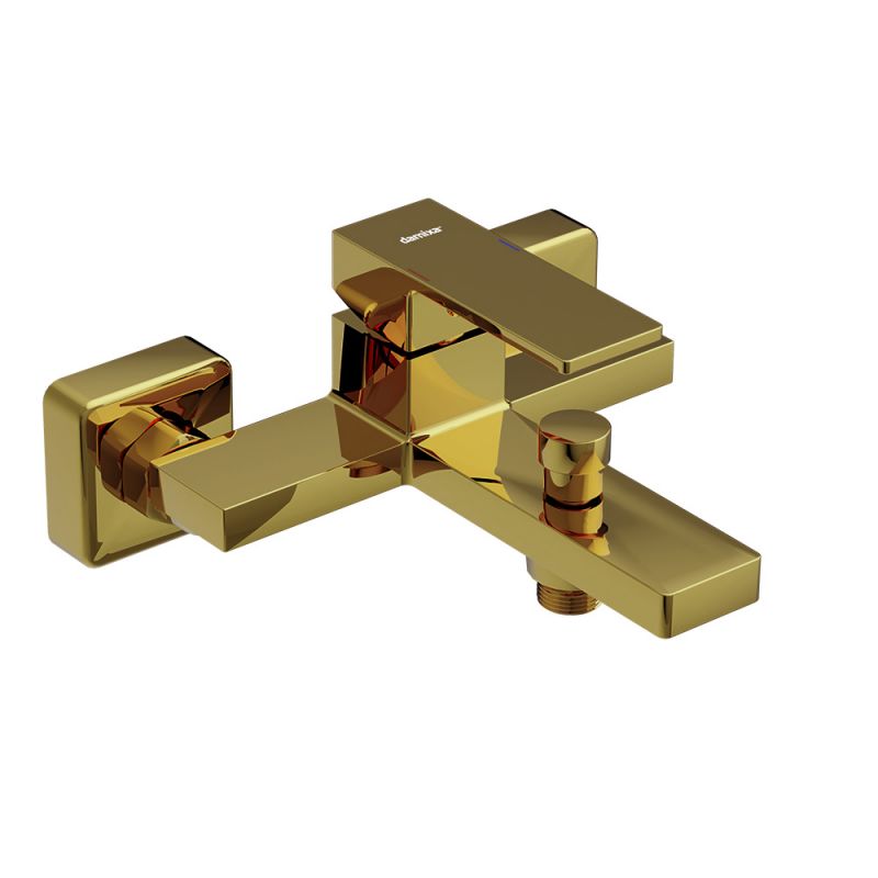 Смеситель для ванной и душа, золото Damixa Gala 531000600, золото