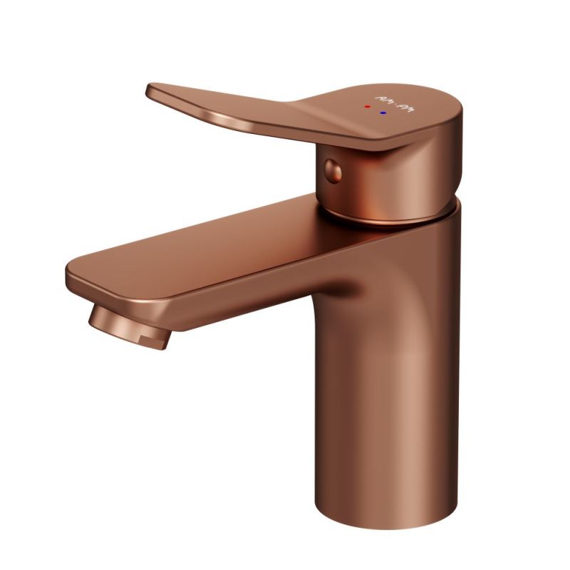 Смеситель для раковины AM.PM X-Joy розовое золото, F85A02144