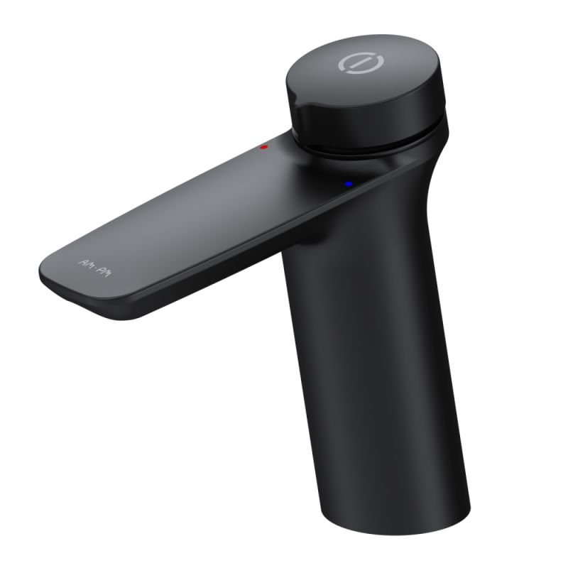 Смеситель для умывальника AM.PM Inspire V2.0 TouchReel, черный F50A02522