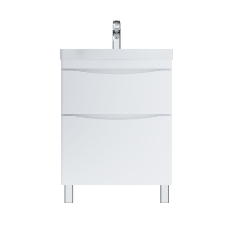 Тумба под раковину AM.PM Like 65 M80FSX0652WG белый глянец, напольная