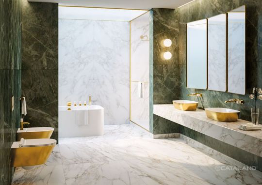 Биде Catalano Gold&Silver Zero Oro-Bianco 0118550042 подвесное 55х35 см схема 2 Биде Catalano Gold&Silver Zero Oro-Bianco 0118550042 подвесное 55х35 см схема 2