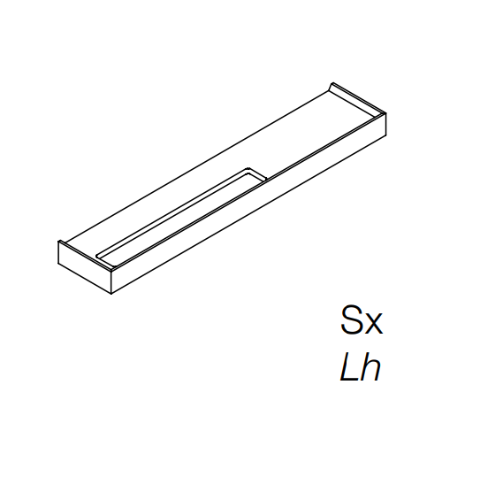 Полка Mildue Noorth 4058 для модульного комплекта