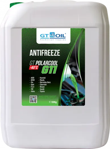 GT OIL Polarcool Antifreeze G11, 20 л