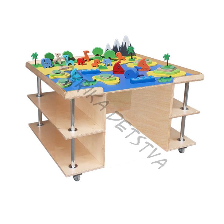 Стол Ландшафт 14 с декорациями одноместный