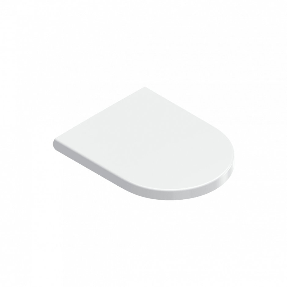 Изображение Сиденье для унитаза Catalano Sfera/Zero 0551000001 быстросъемное плавноопускающееся wrap over цвет белый глянцевый