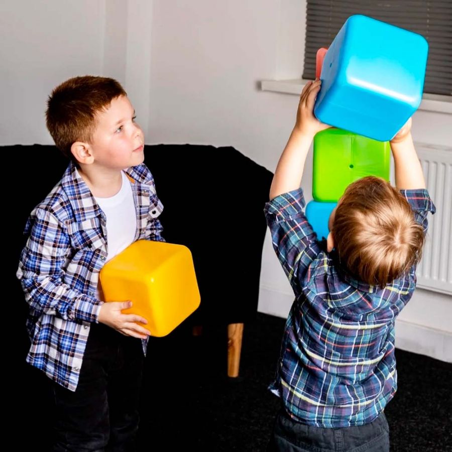 Набор Кубики XL 6 деталей