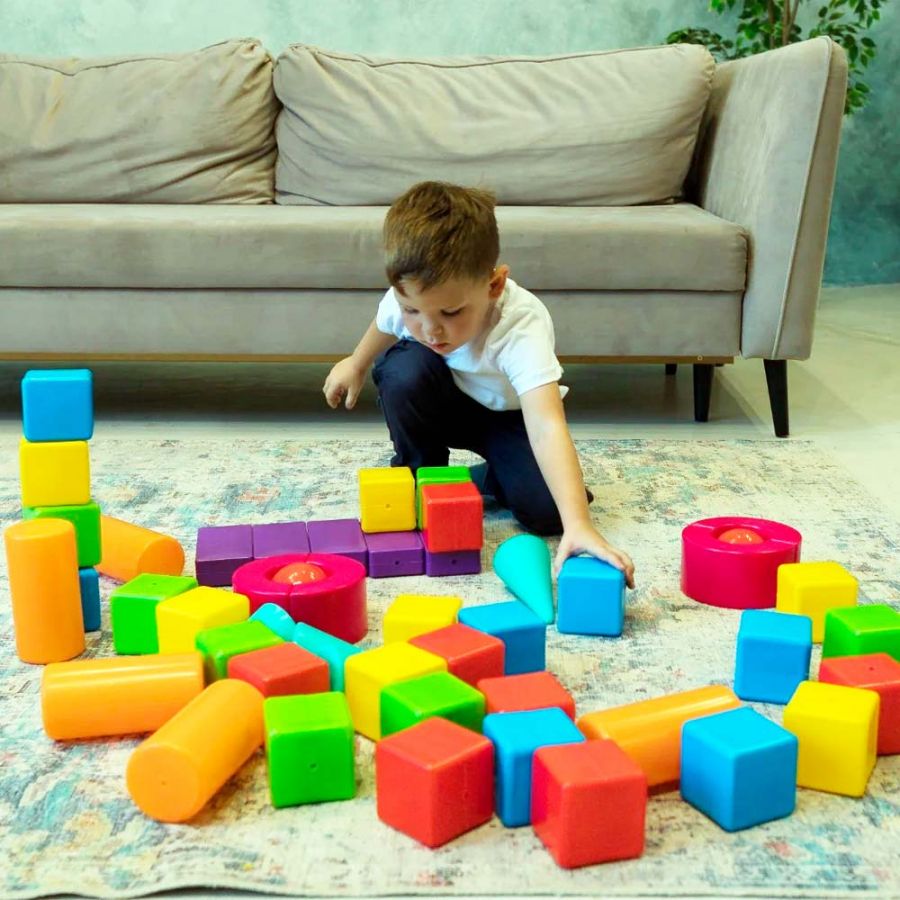 Конструктор "Строитель" (10 деталей)