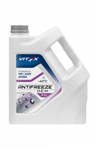 Антифриз Vitex O.E.M for VW Audi Skoda, 5кг